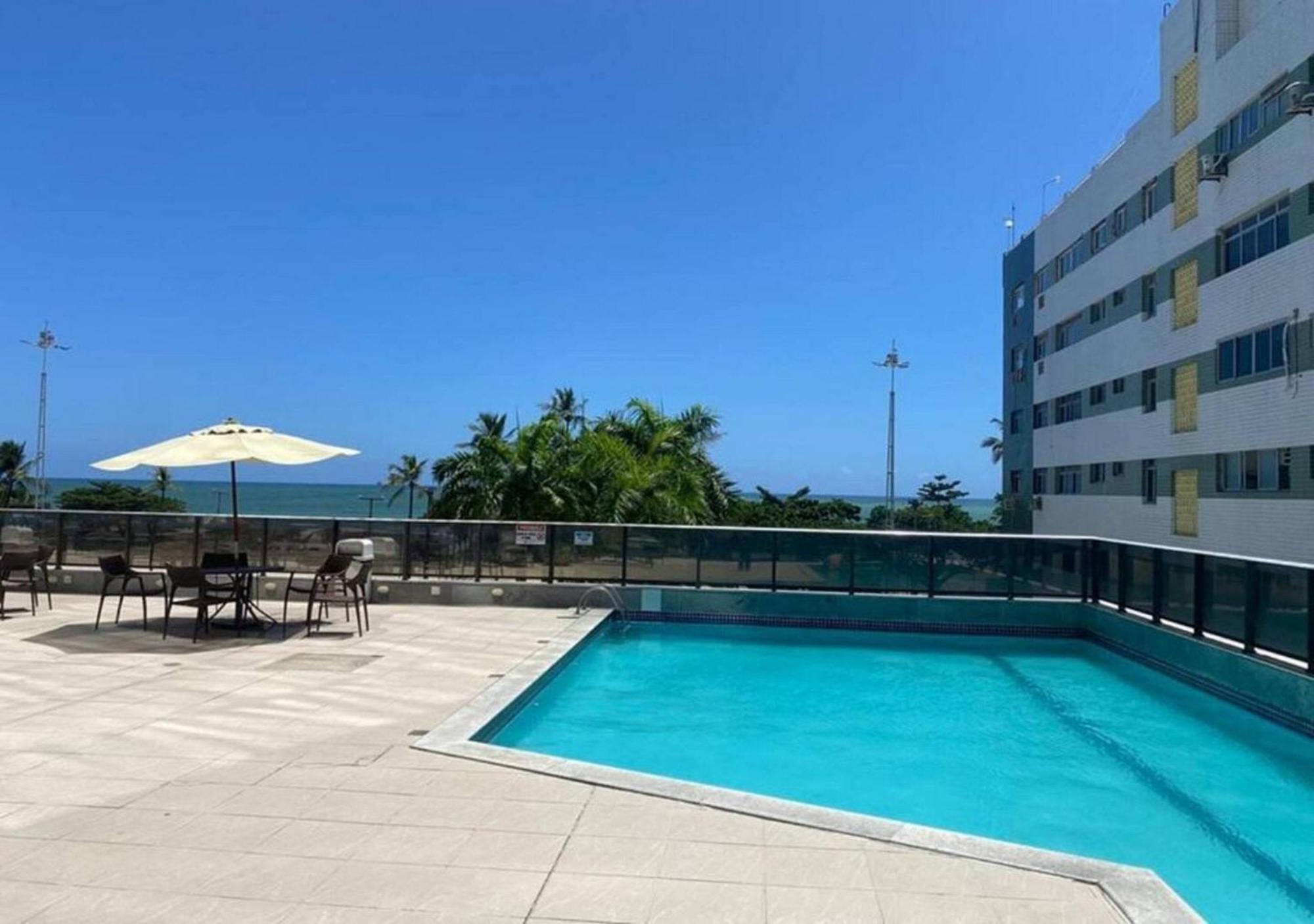 Flat Beira Mar Academia Piscina Boa Viagem Recife - Com Cafe Da Manha Opcional Apartment Exterior photo
